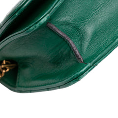 Mini GG Marmont Matelasse Leather Wallet On Chain