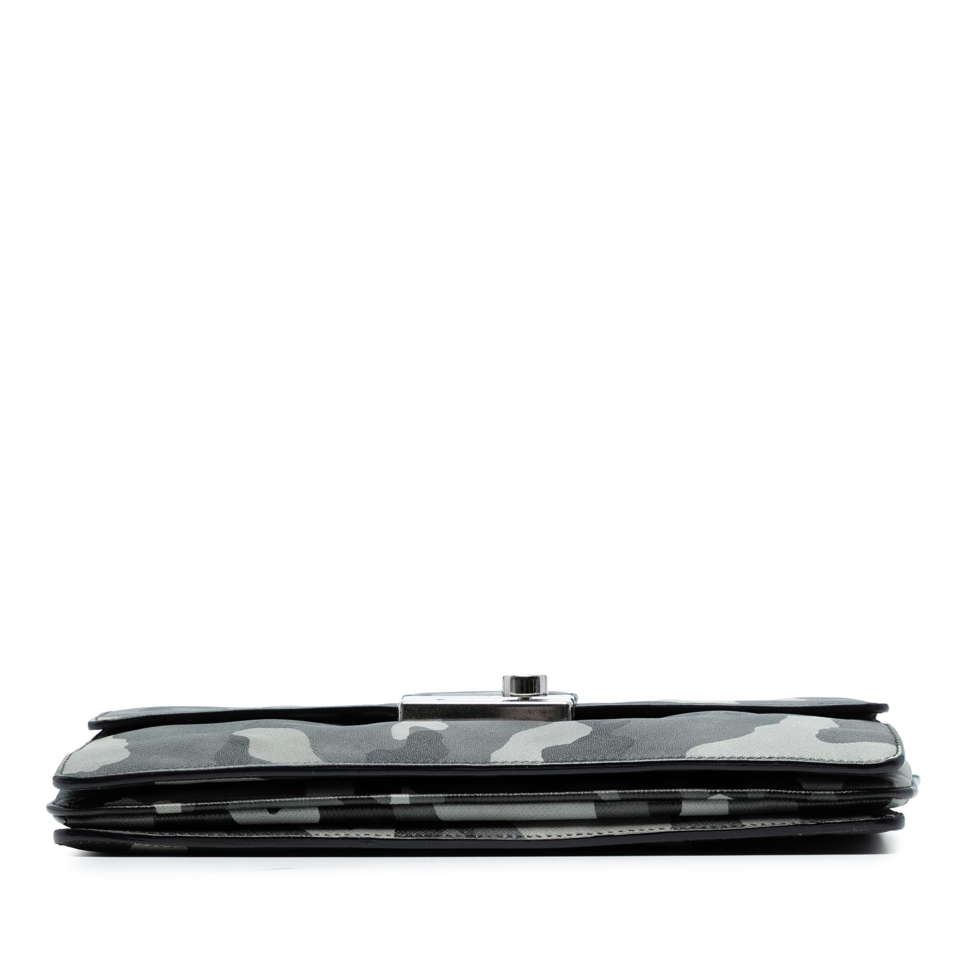 Saffiano Camouflage Sound Lock Shoulder Bag