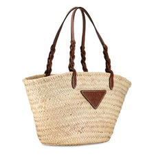 Large Palmitto Vitello Basket Tote