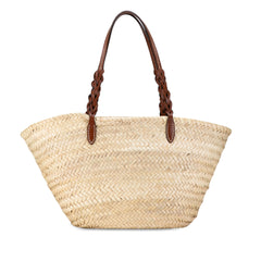 Large Palmitto Vitello Basket Tote