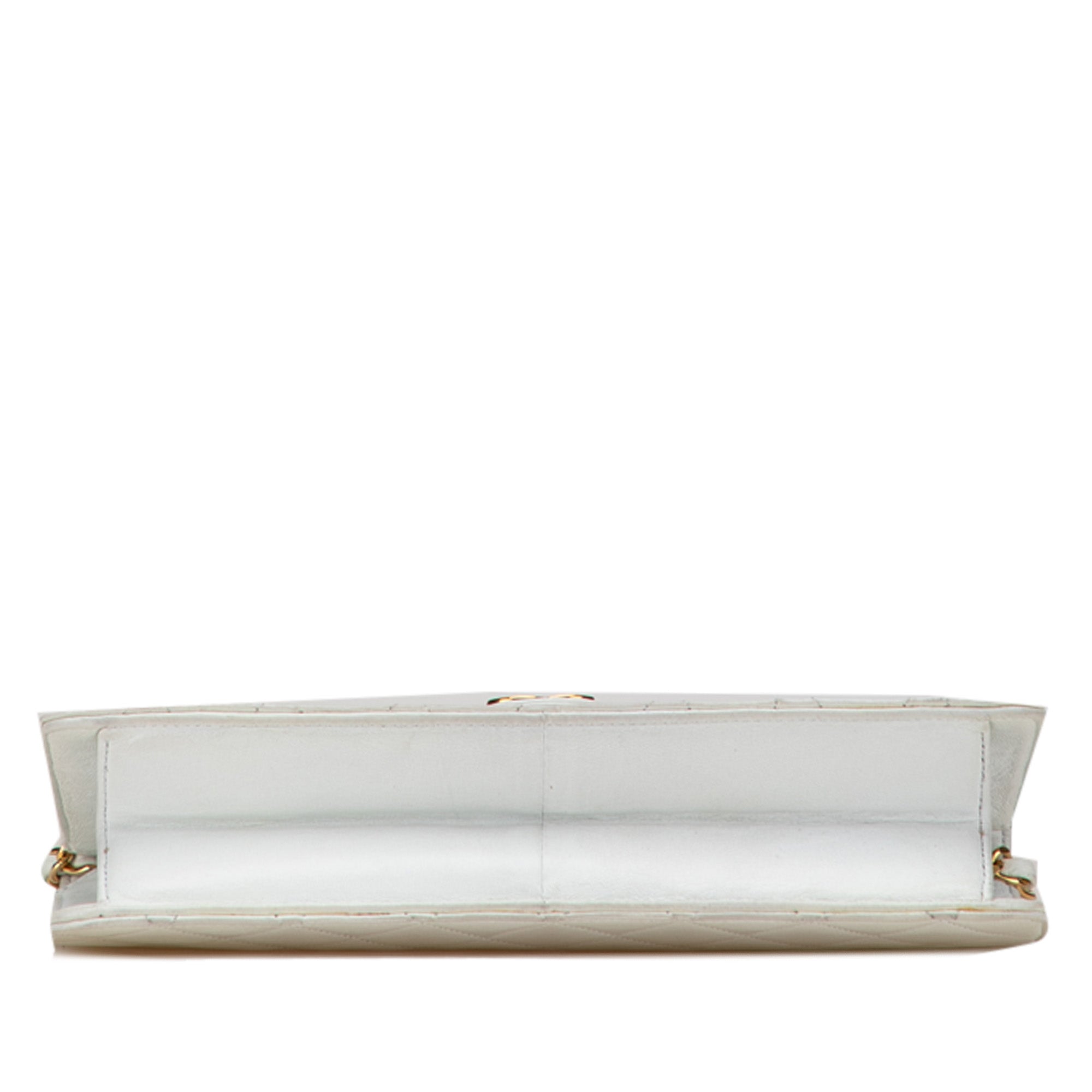 CC Quilted Lambskin Single Flap