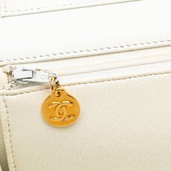CC Quilted Lambskin Single Flap