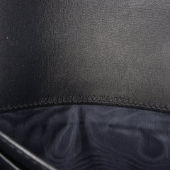 Oblique Canvas Saddle Wallet On Chain