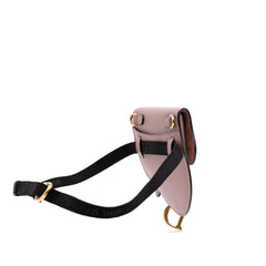 Grained Calfskin Saddle Belt Bag