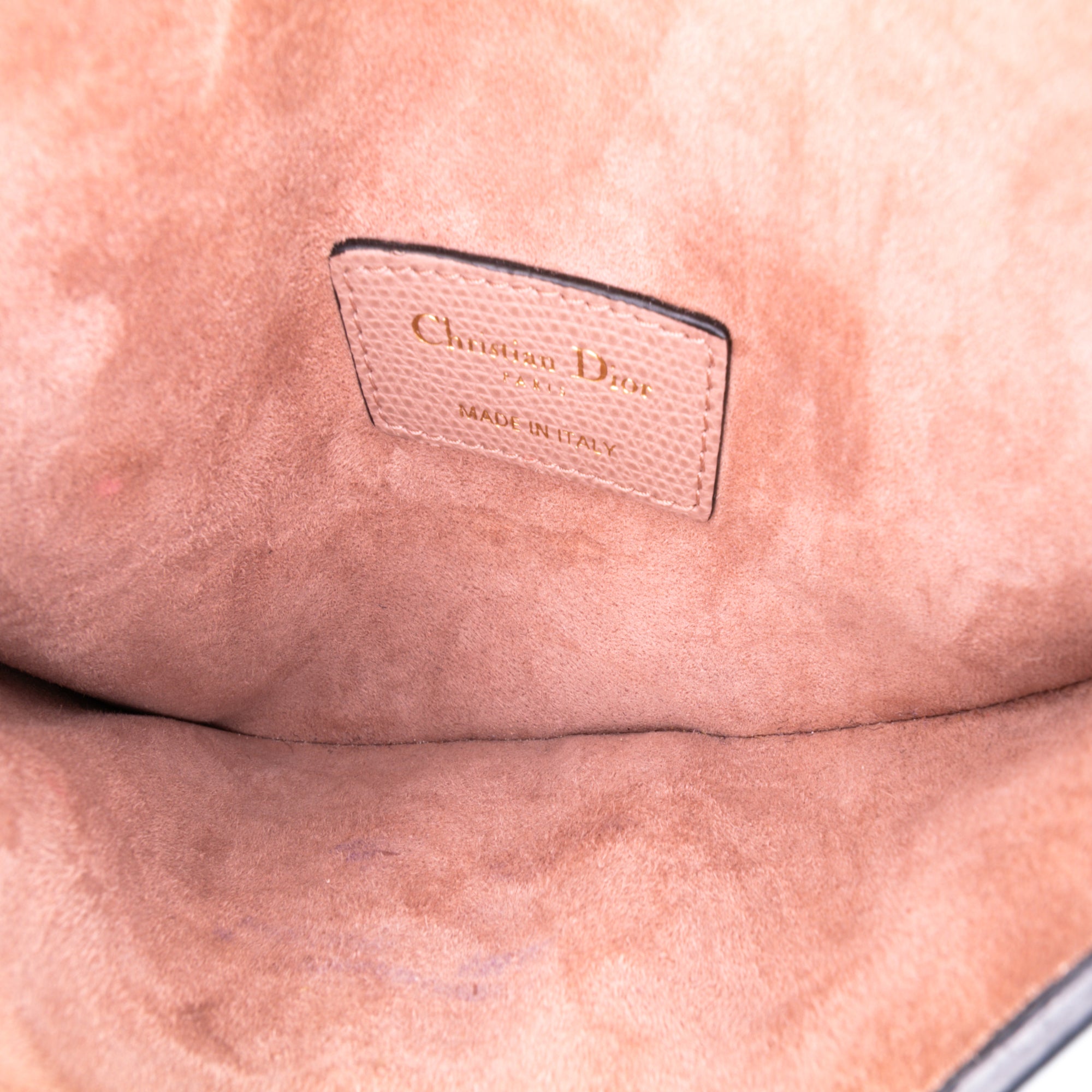 Grained Calfskin Saddle Belt Bag