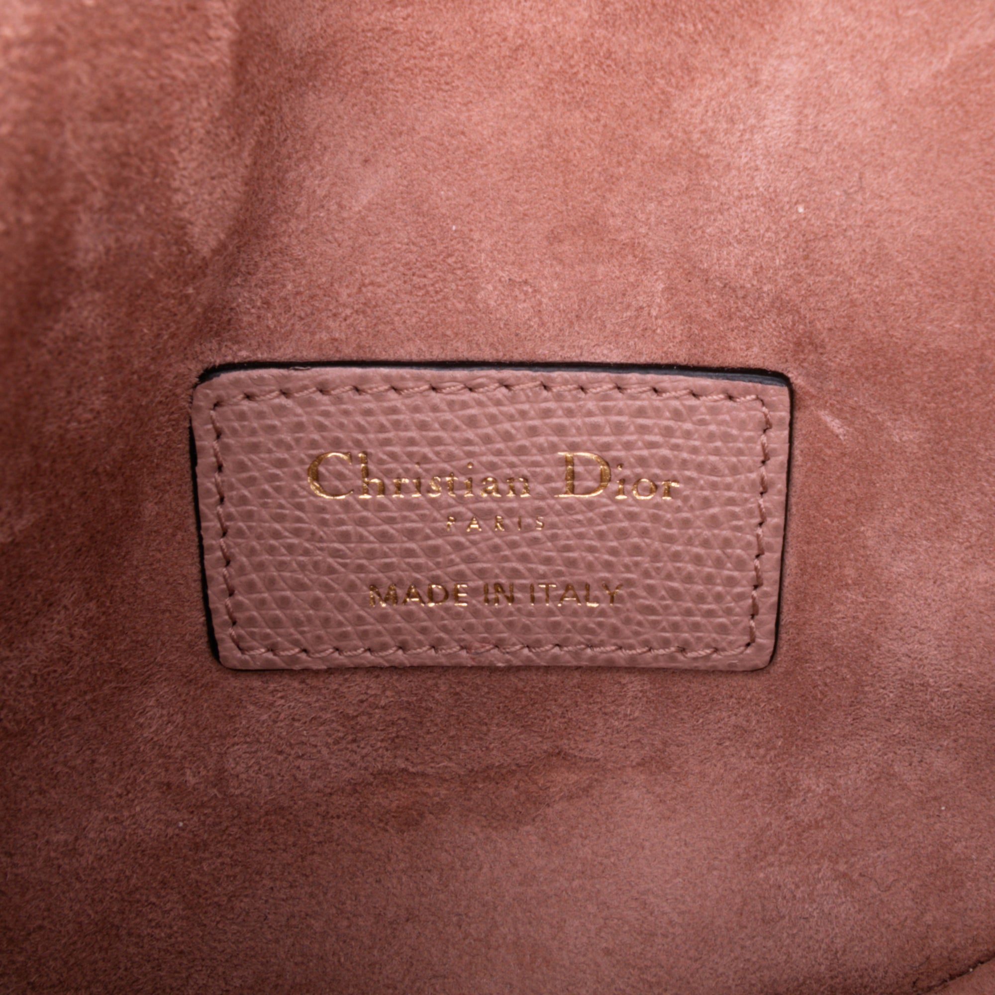 Grained Calfskin Saddle Belt Bag