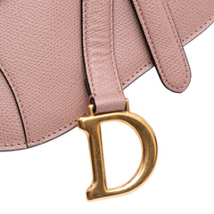 Grained Calfskin Saddle Belt Bag