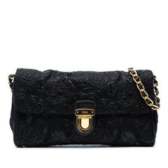 Tessuto Lurex Flap Crossbody