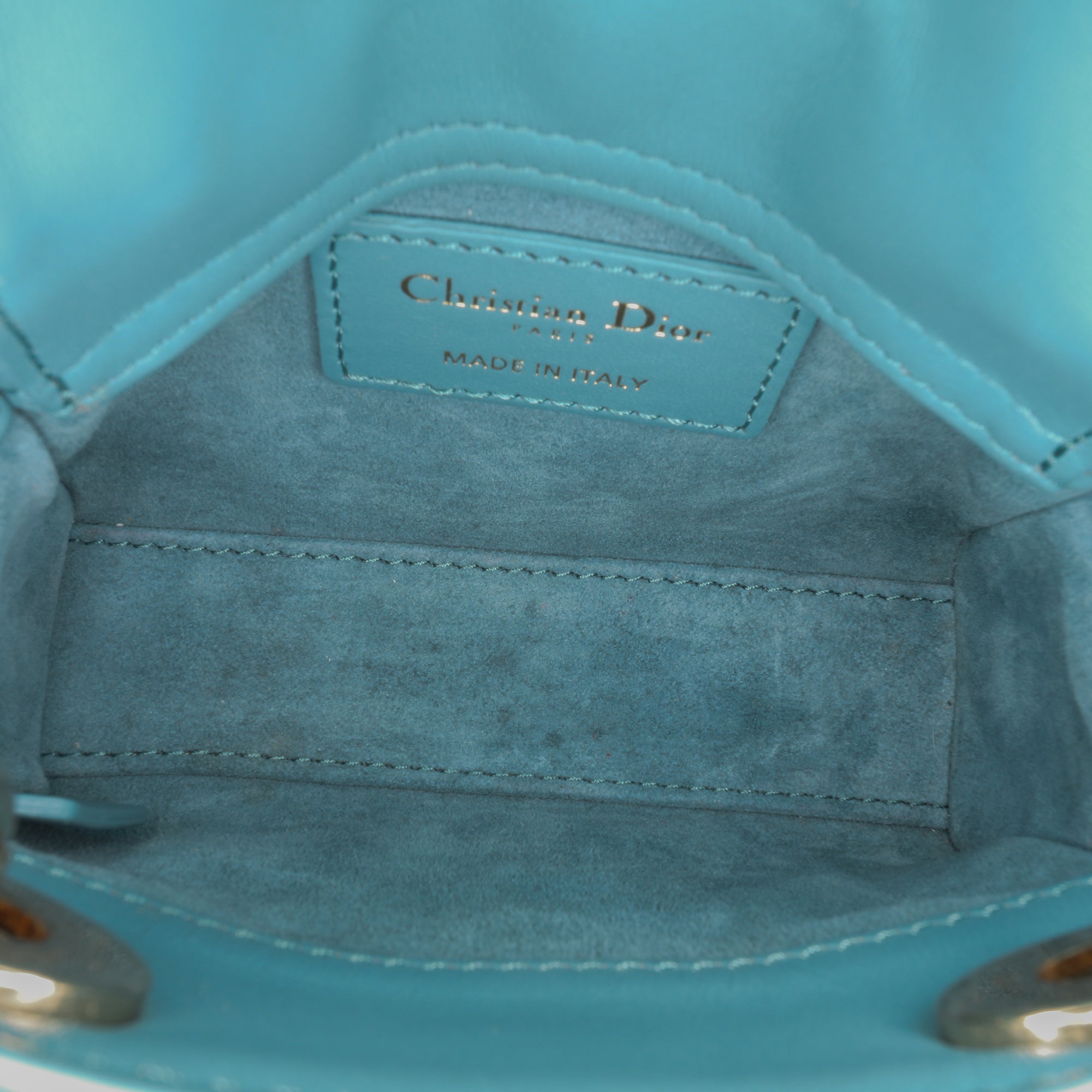 Micro Lambskin Cannage Lady Dior