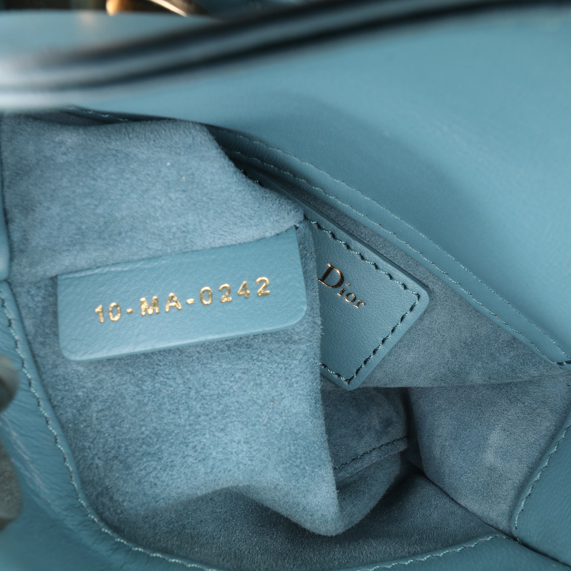 Micro Lambskin Cannage Lady Dior