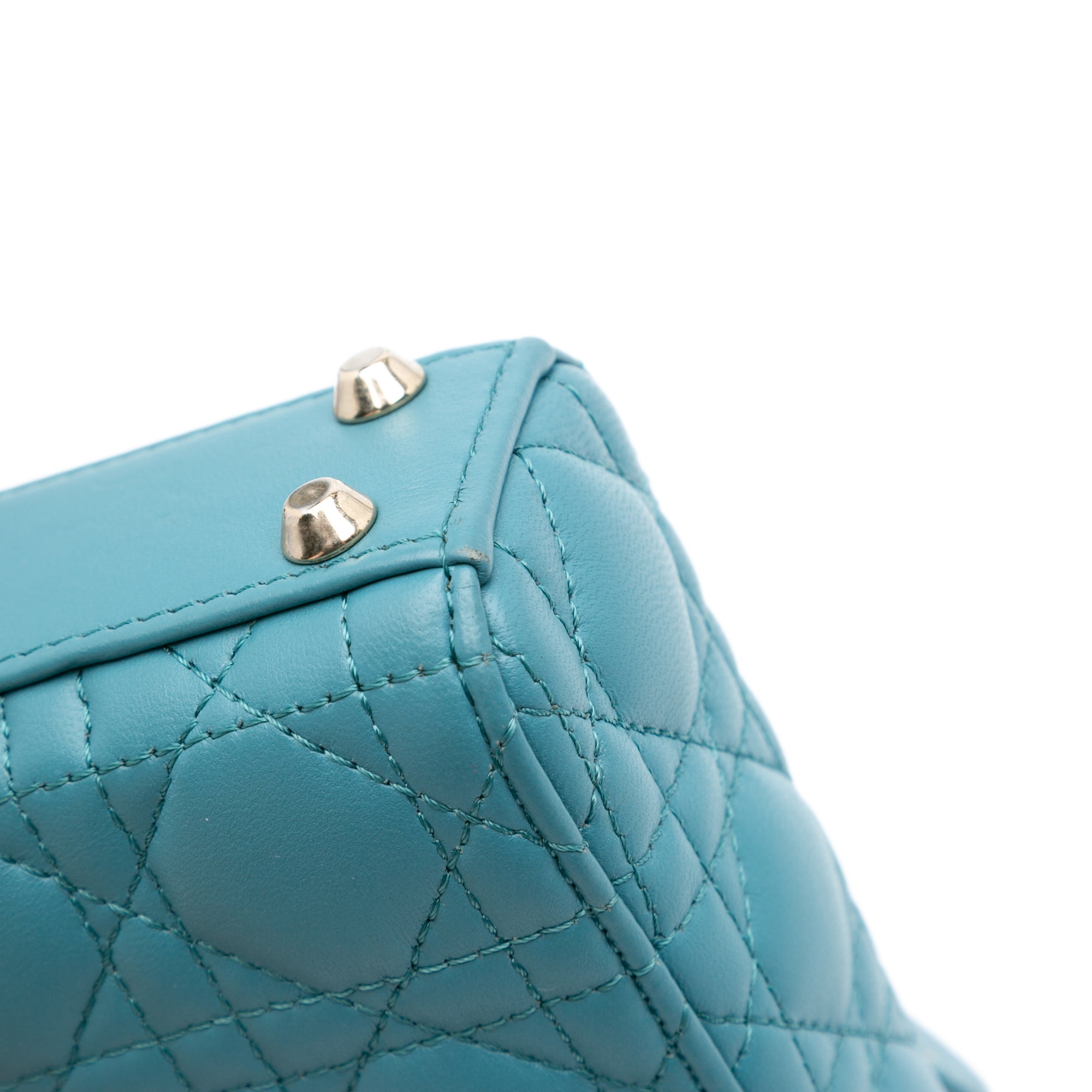 Micro Lambskin Cannage Lady Dior