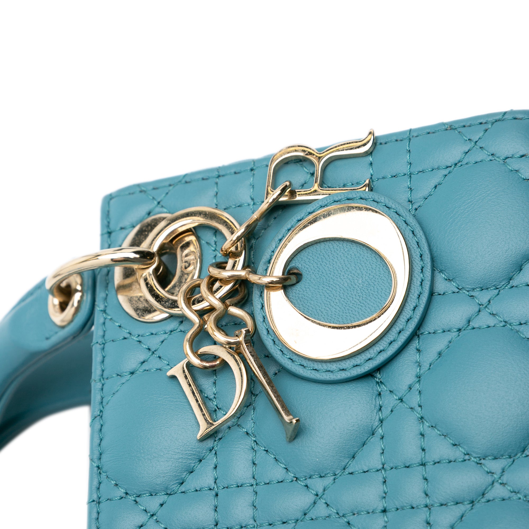 Micro Lambskin Cannage Lady Dior