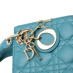 Micro Lambskin Cannage Lady Dior