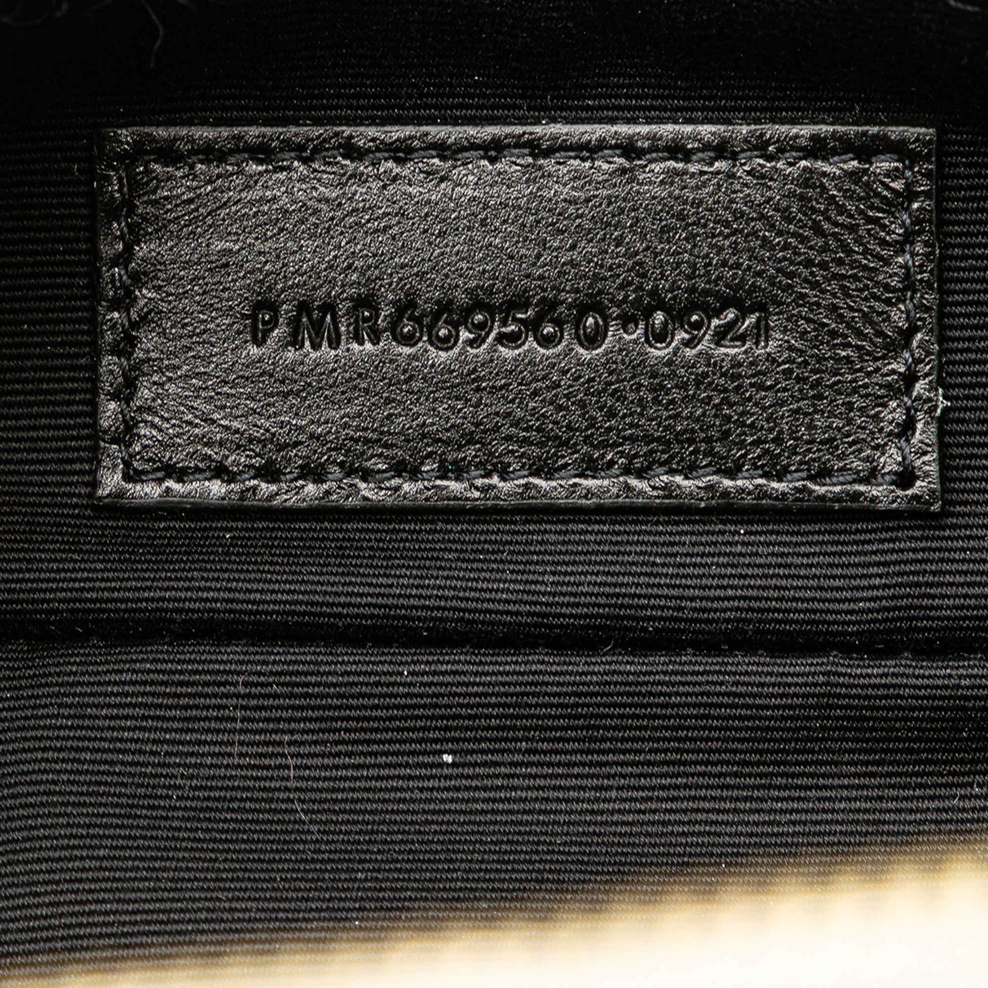 Quilted Lambskin East West Vanity Case