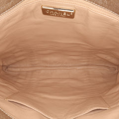 Metallic Goatskin Luxe Ligne Tote