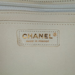 Medium Calfskin and Wool Knit Single Flap