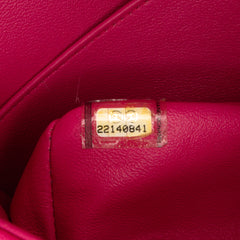 Medium Classic Lambskin Double Flap