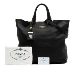 Vitello Daino Open Convertible Tote