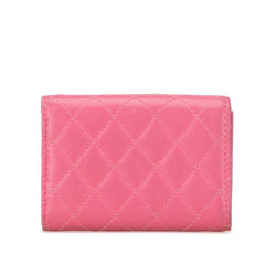 Lambskin Boy Flap Compact Wallet