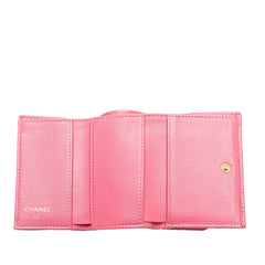 Lambskin Boy Flap Compact Wallet