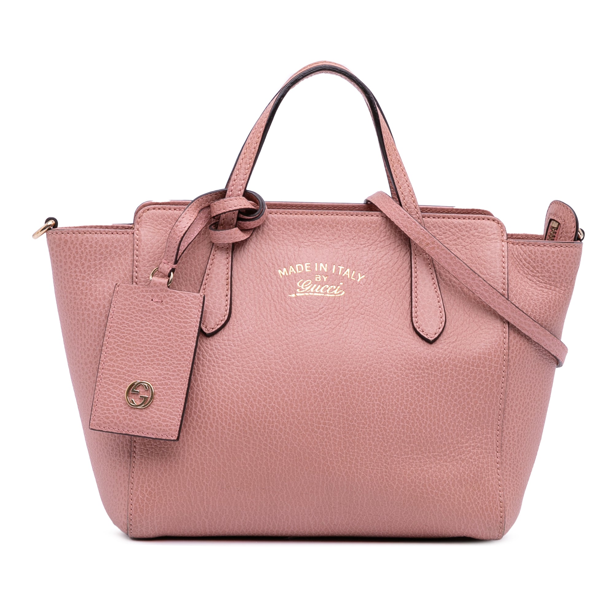 Mini Leather Swing Satchel