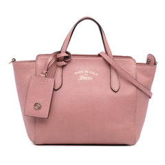 Mini Leather Swing Satchel