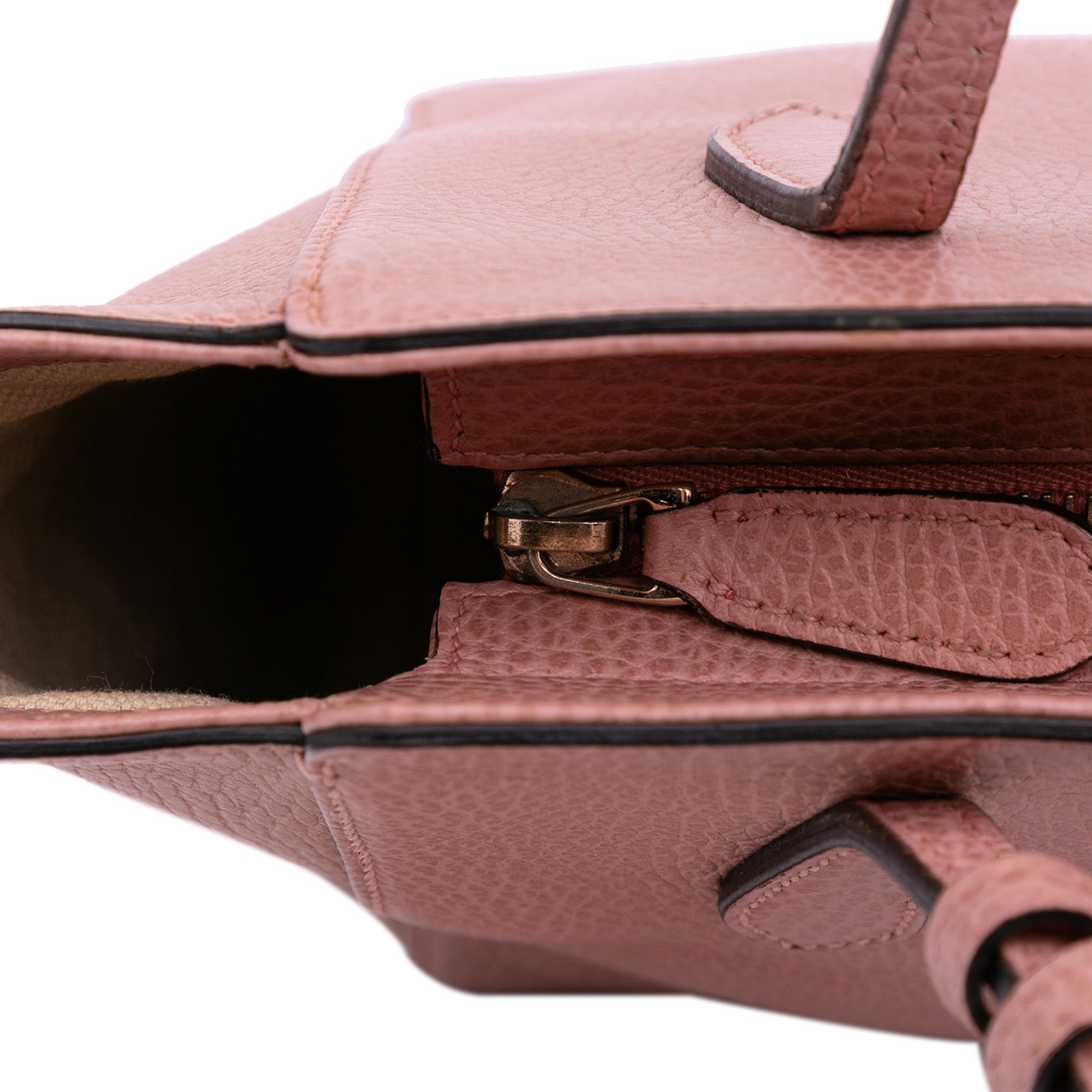 Mini Leather Swing Satchel