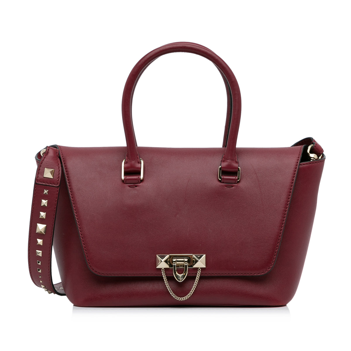 Rockstud Demilune Satchel