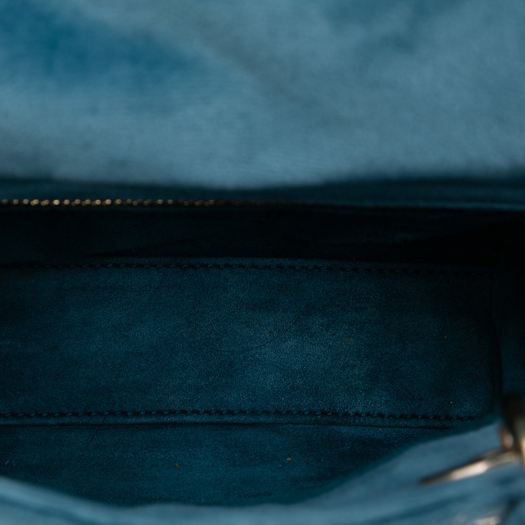 Mini Velvet Cannage Lady Dior