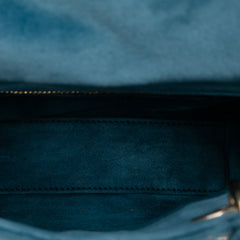 Mini Velvet Cannage Lady Dior