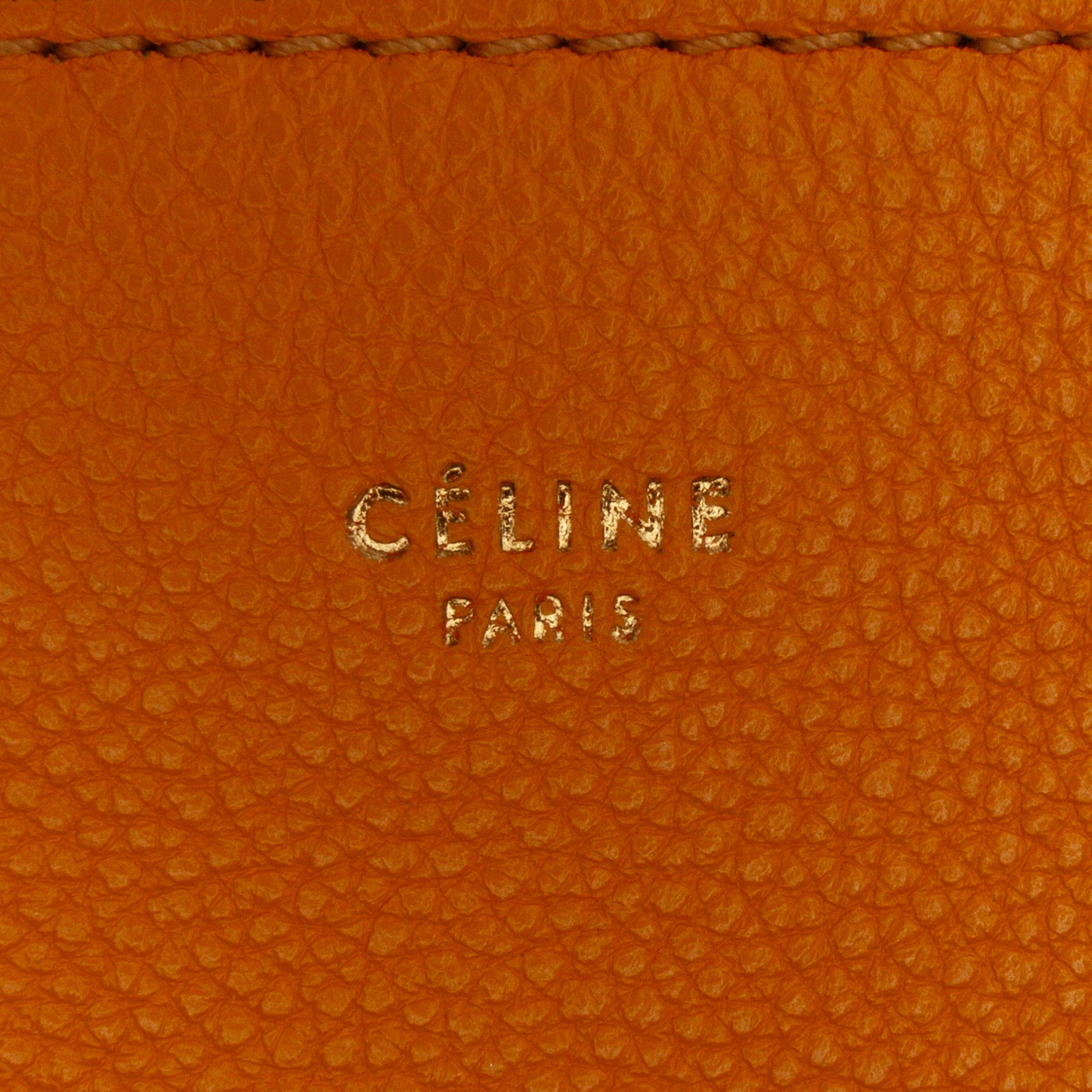 Small Drummed Calfskin Edge Handbag