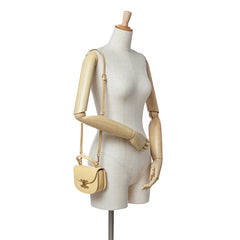Mini Triomphe Leather Besace Clea Satchel