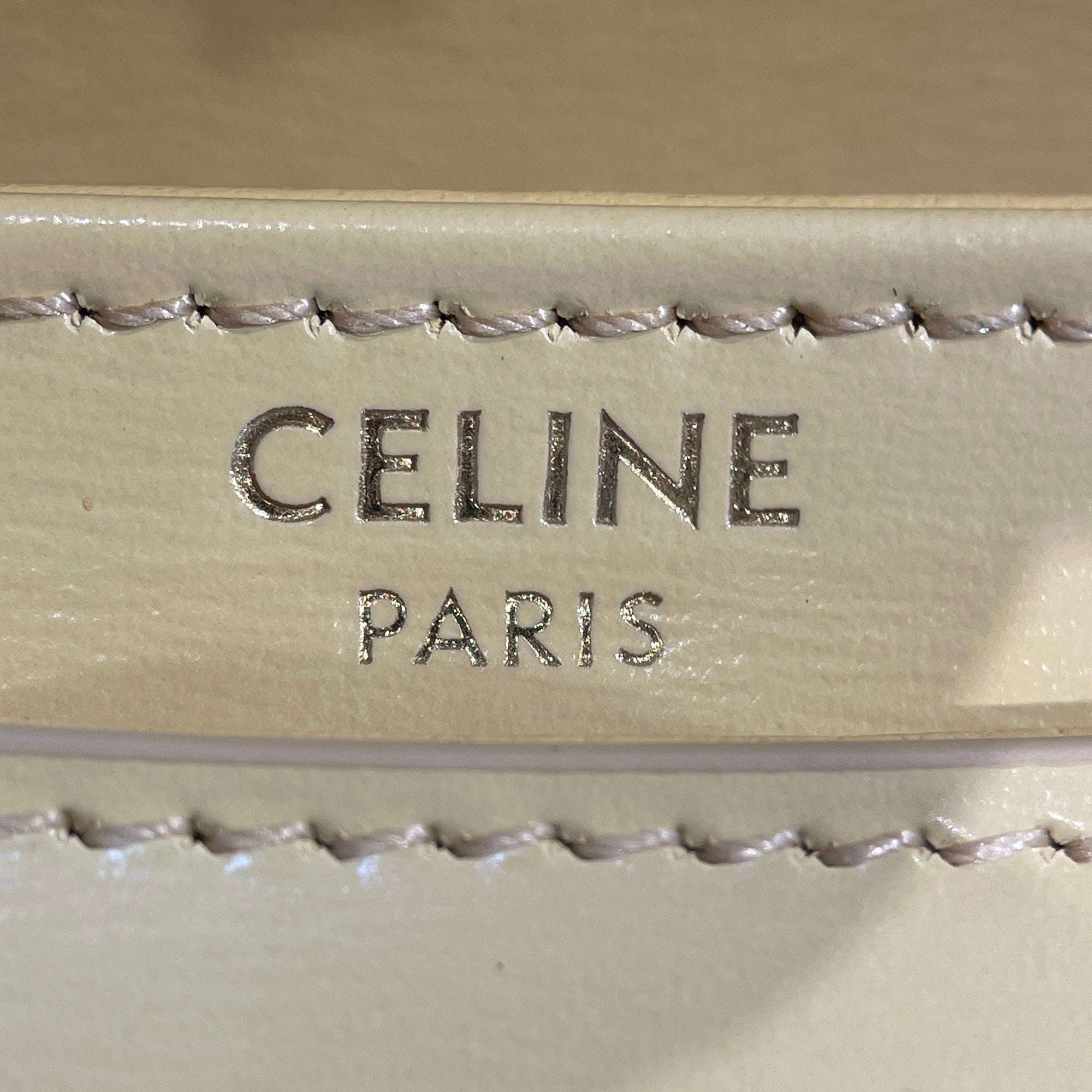 Mini Triomphe Leather Besace Clea Satchel