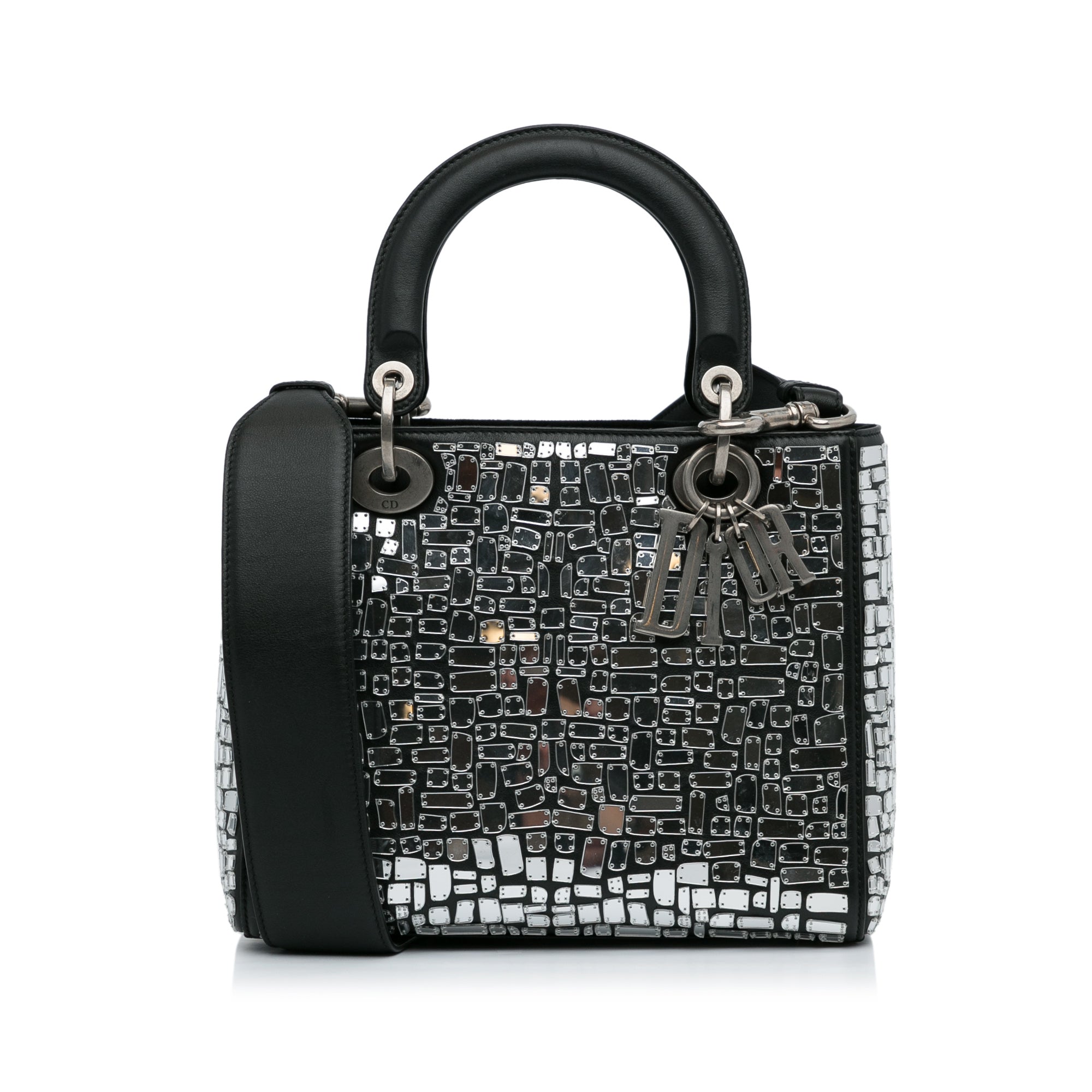 Medium Calfskin Mosaic Of Mirrors Lady Dior