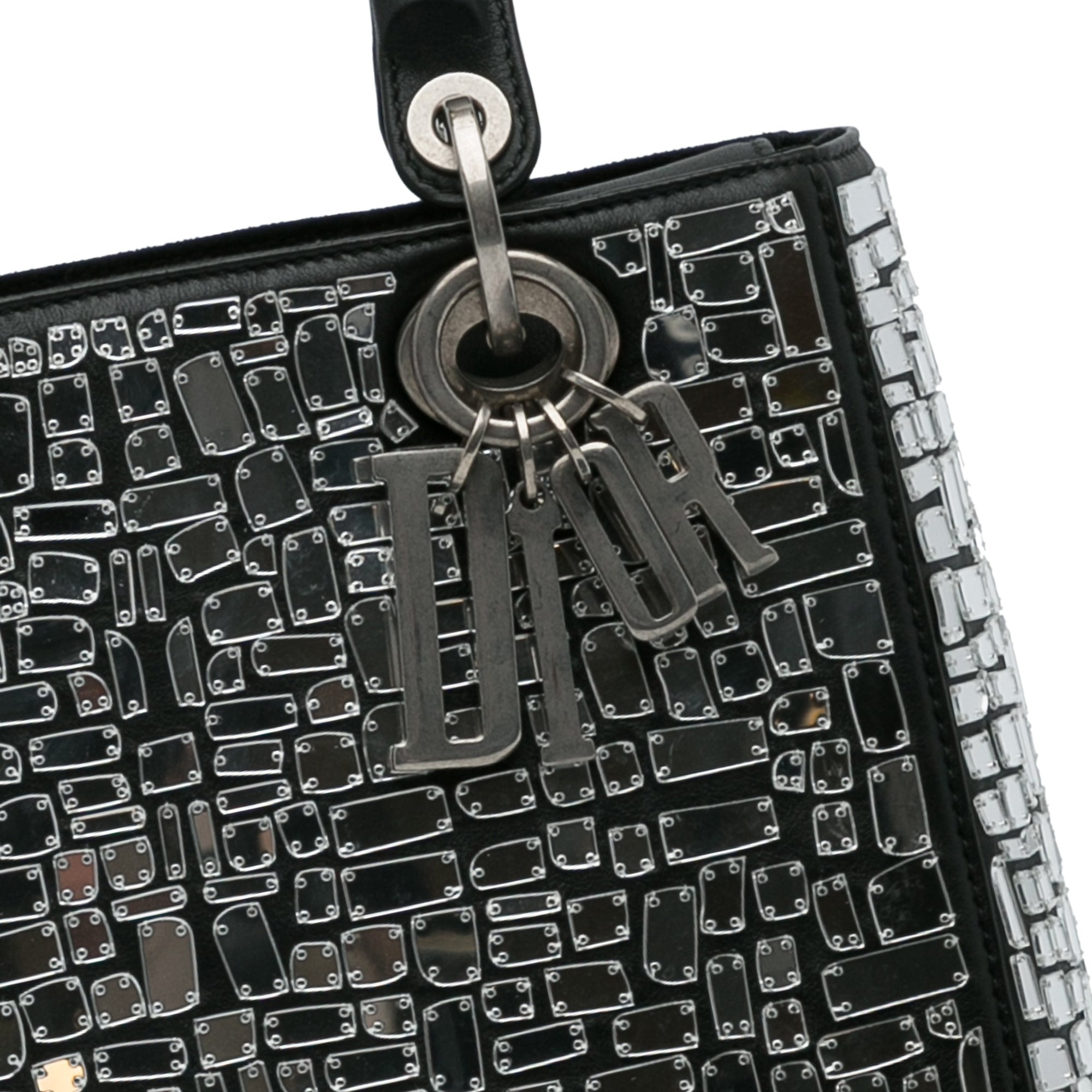 Medium Calfskin Mosaic Of Mirrors Lady Dior