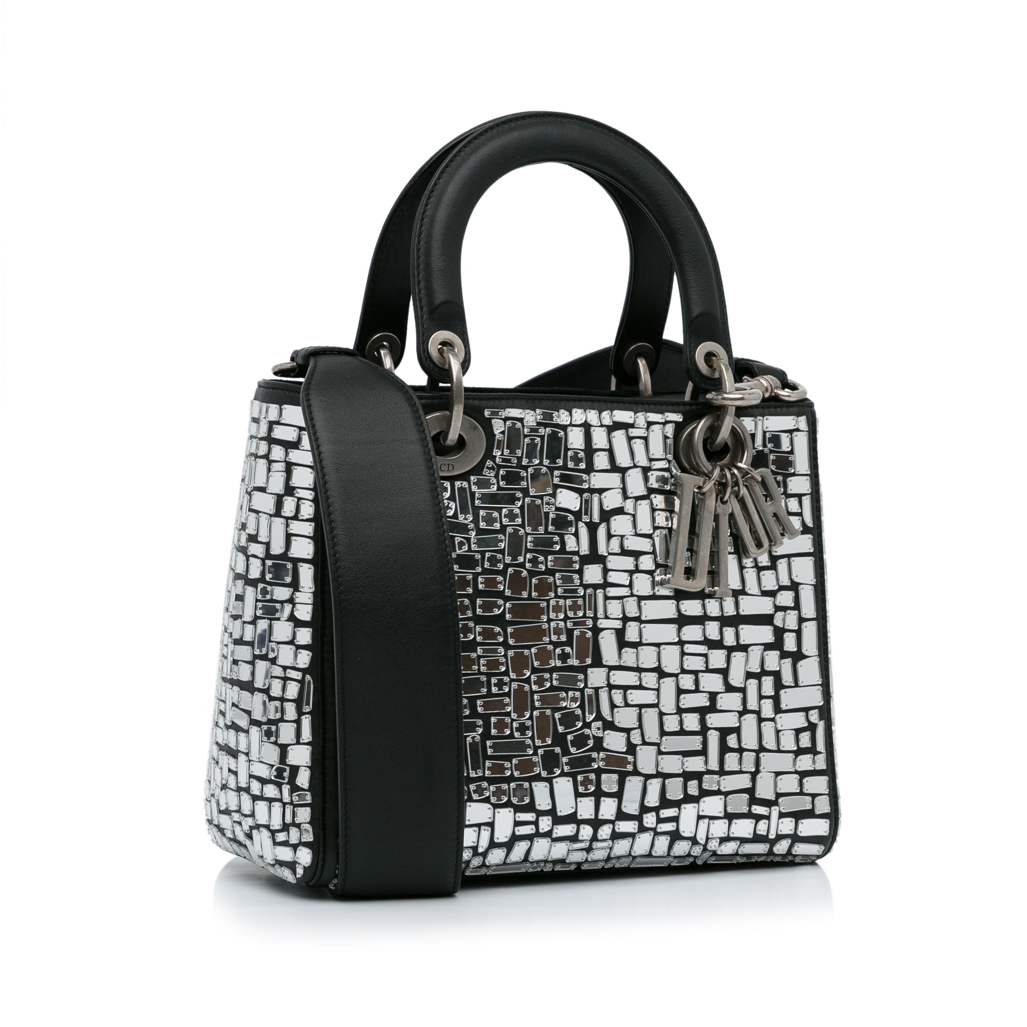 Medium Calfskin Mosaic Of Mirrors Lady Dior