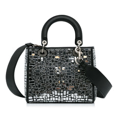 Medium Calfskin Mosaic Of Mirrors Lady Dior