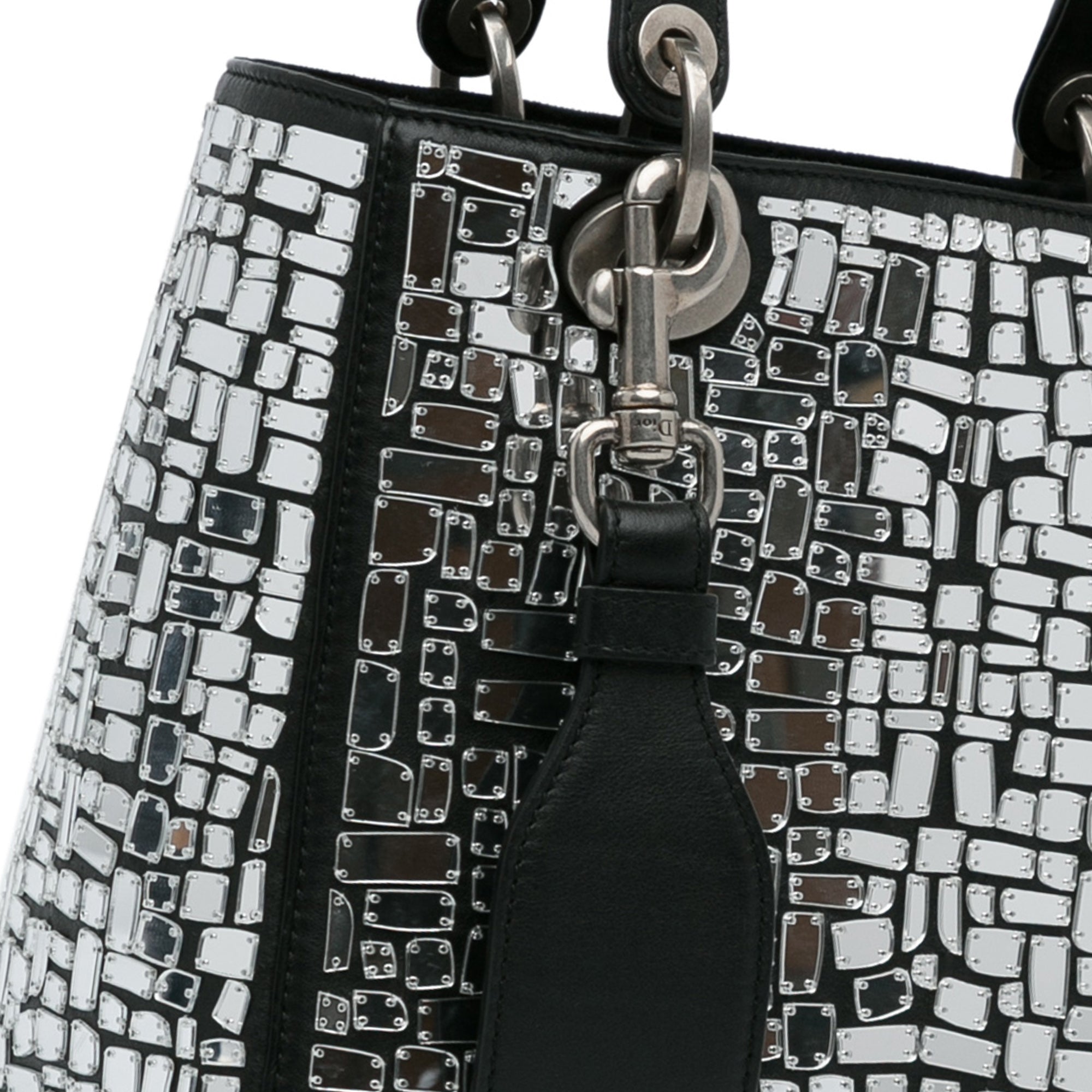 Medium Calfskin Mosaic Of Mirrors Lady Dior