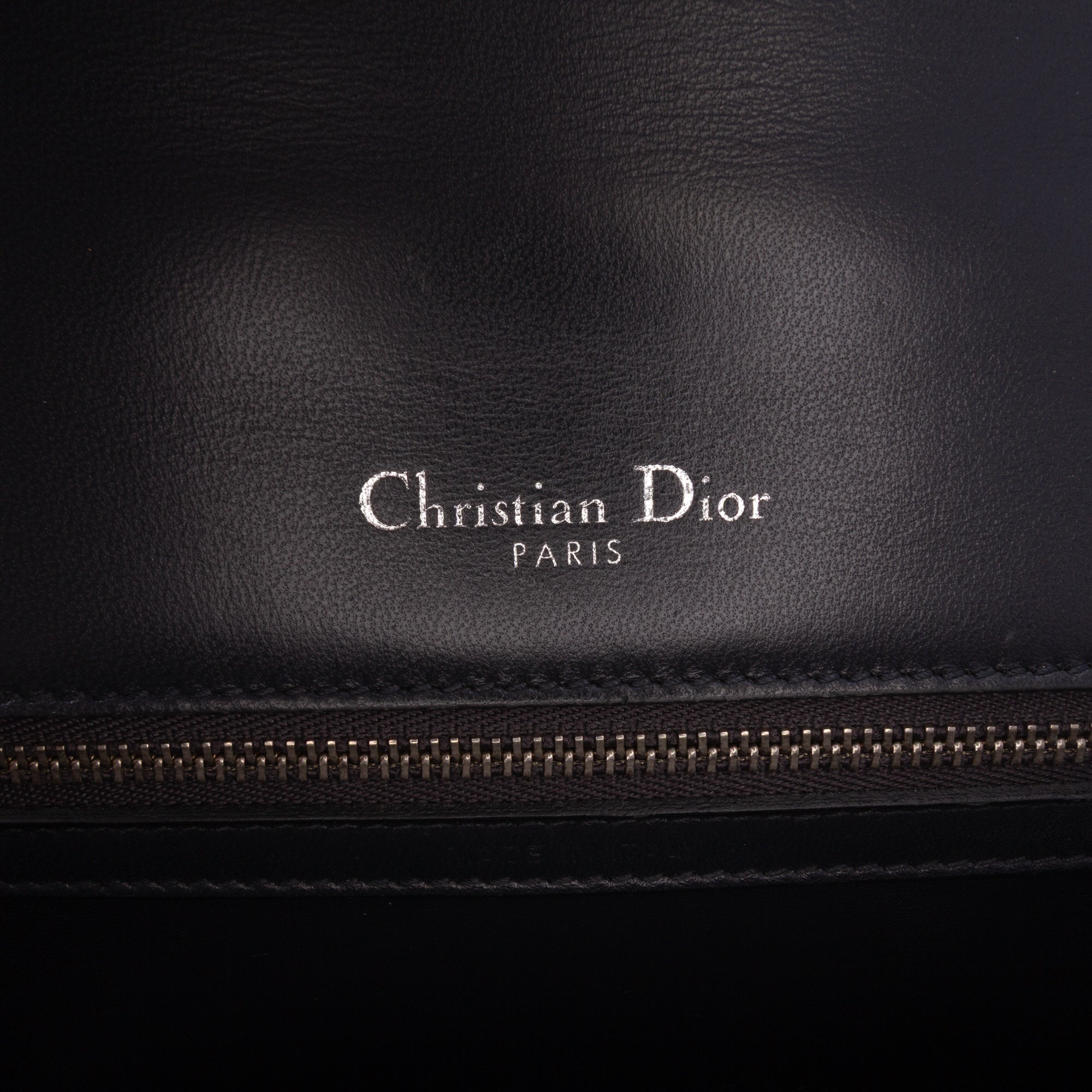 Medium Metallic Patent Microcannage Diorama Flap