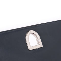 Medium Metallic Patent Microcannage Diorama Flap