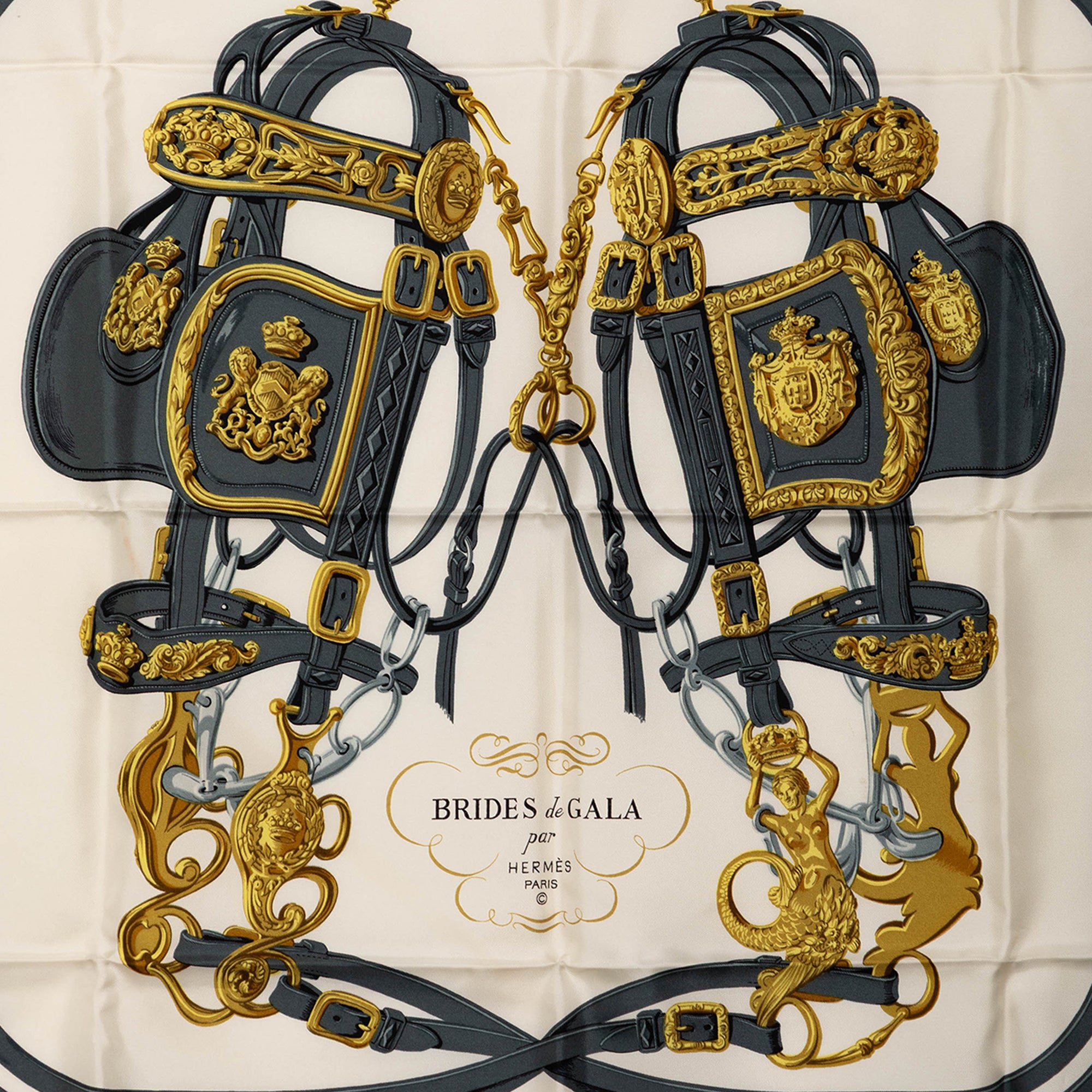 Brides de Gala Silk Scarf 90