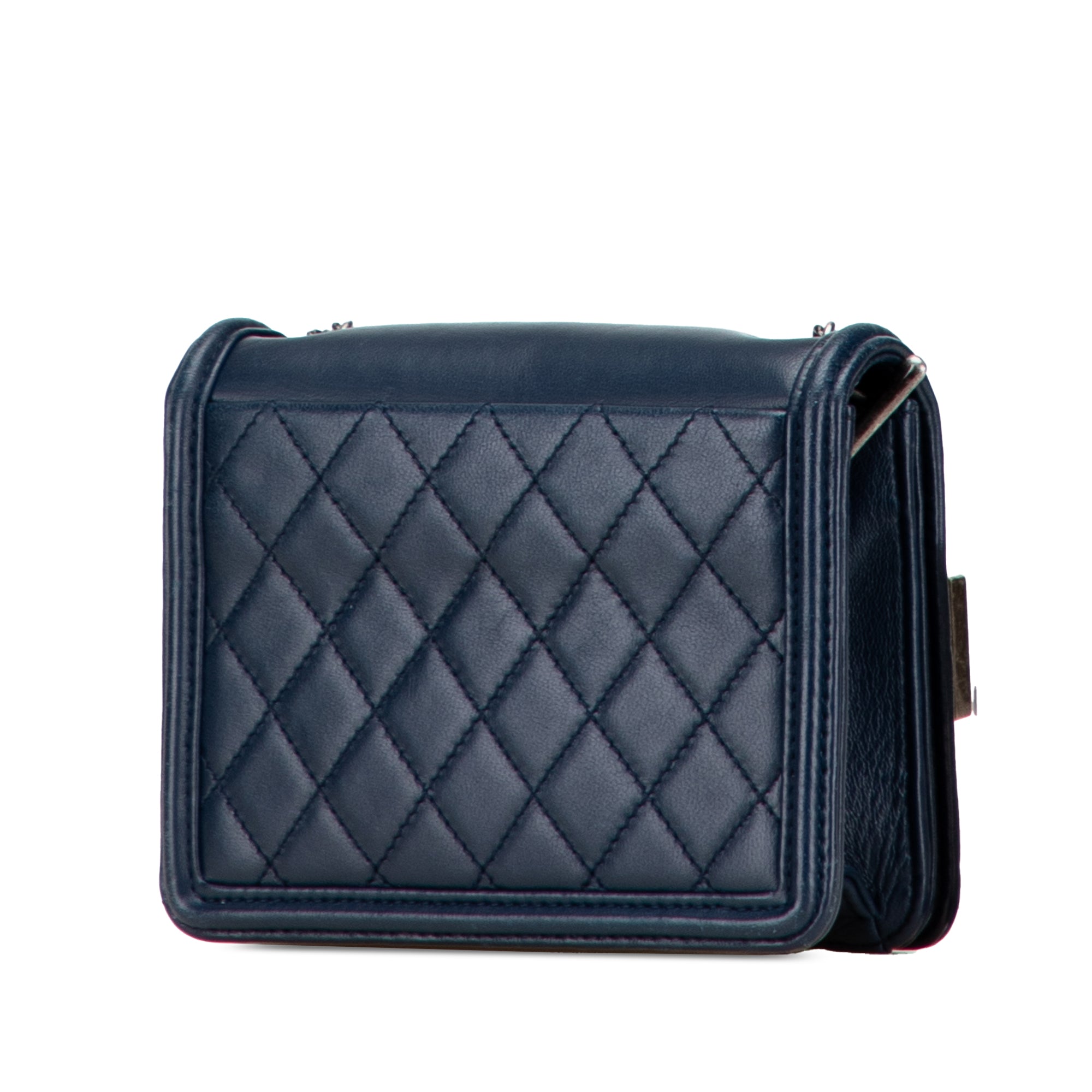 Mini Acrylic and Calfskin Boy Brick Flap
