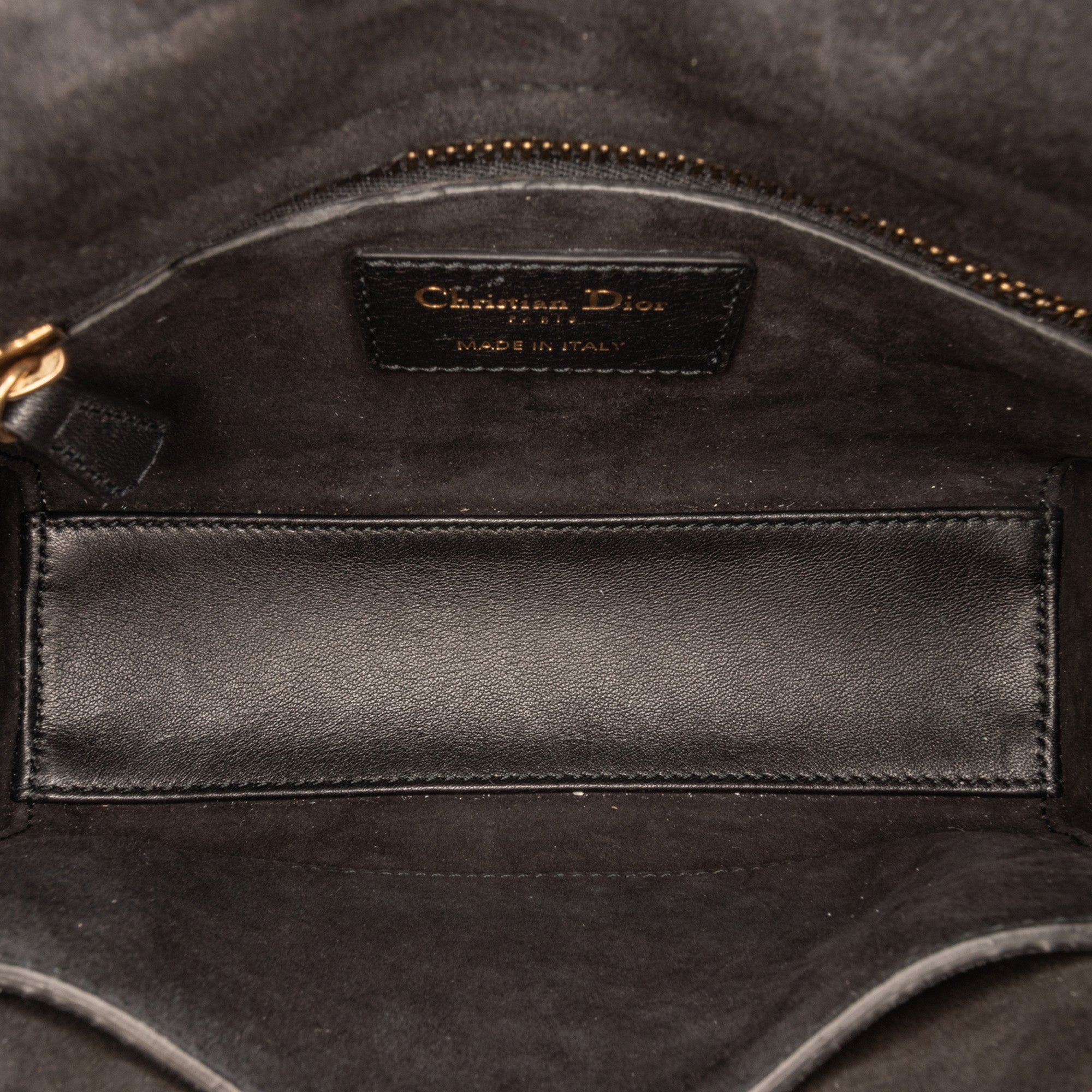 Mini Embroidered Canvas Swords Lady Dior