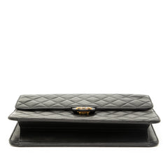 Medium CC Quilted Lambskin Single Flap