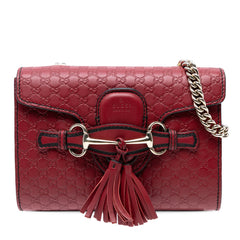 Mini Microguccissima Emily Crossbody