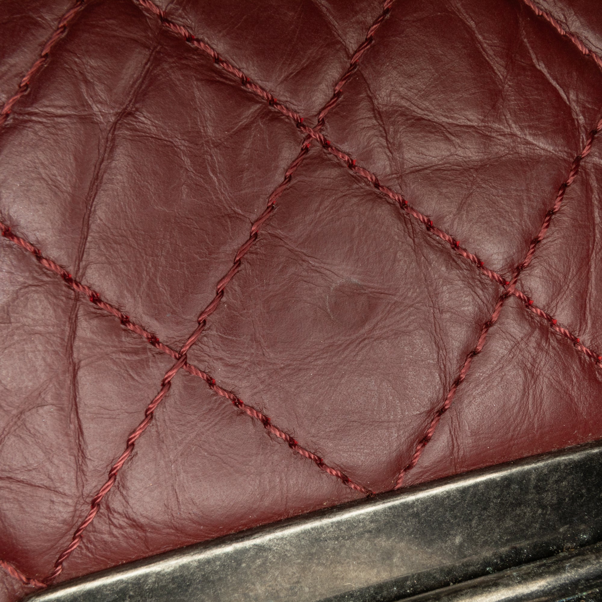 Aged Calfskin CC Square Flap