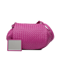 Nappa Intrecciato Flap Crossbody