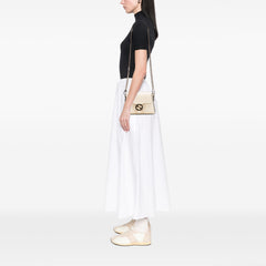 Small Dollar Calfskin Interlocking G Crossbody