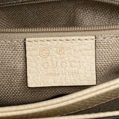 Small Dollar Calfskin Interlocking G Crossbody