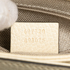 Small Dollar Calfskin Interlocking G Crossbody